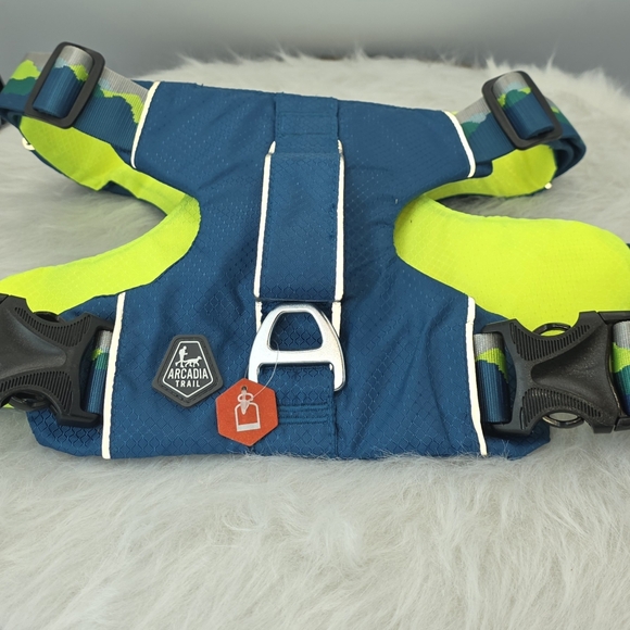 Arcadia Trail dog harness Blue And Green Size XL - Picture 1 of 4